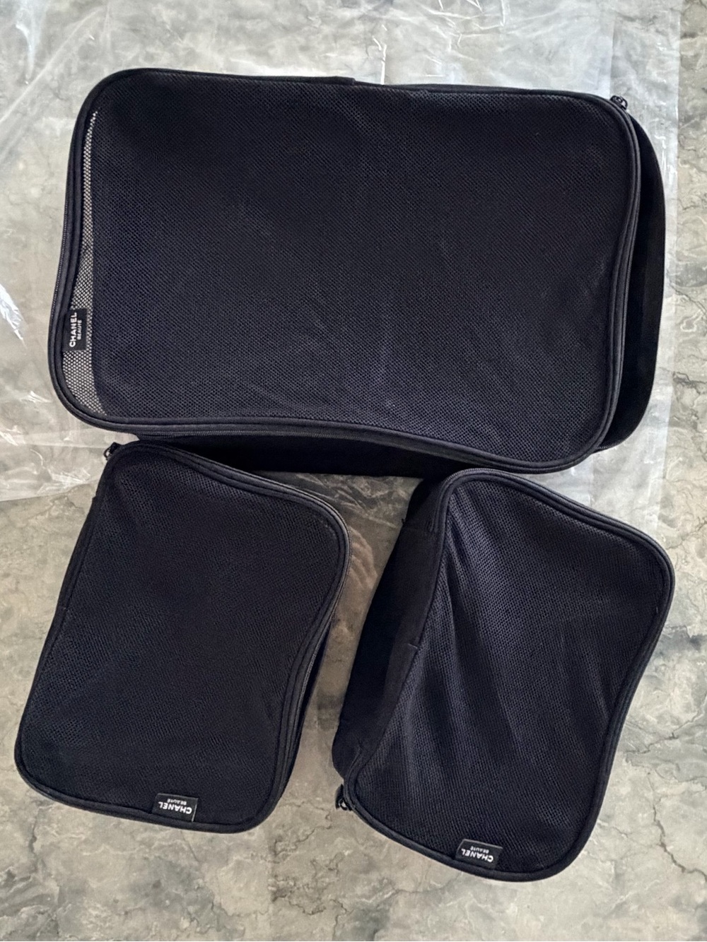 CHANEL Beauty 2024 GWP Mesh Travel Organizer Set